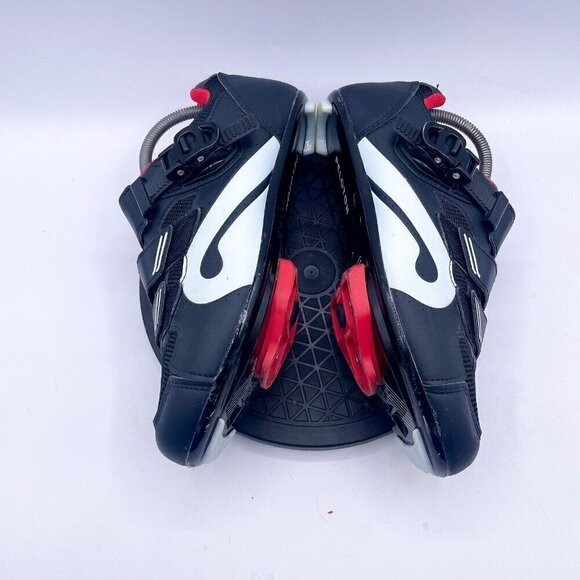 Peloton Cycling Shoes Cleats Men’s US 9 Size 42( EU) Womens 12 Black Red Indoor - Picture 5 of 9